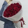 35 красных роз Эвер Ред 60 см