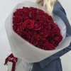 35 красных роз Эвер Ред 60 см