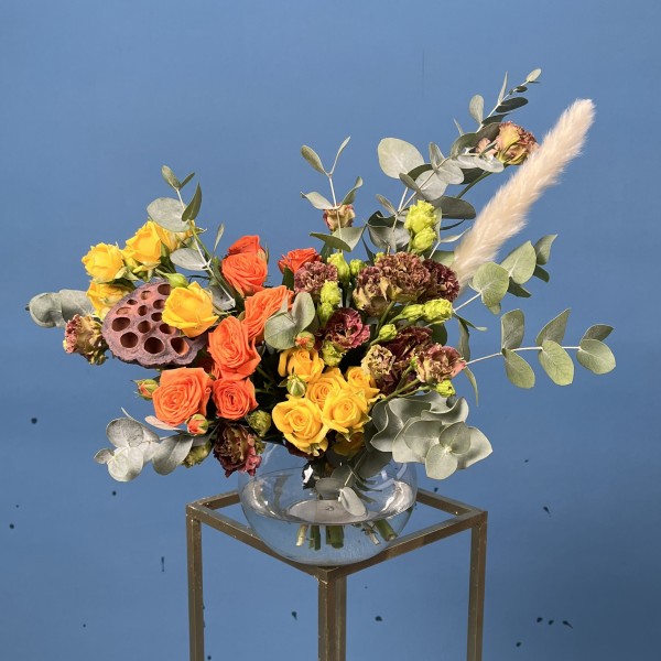 Средний Интерьерный букет Обаяние Природы