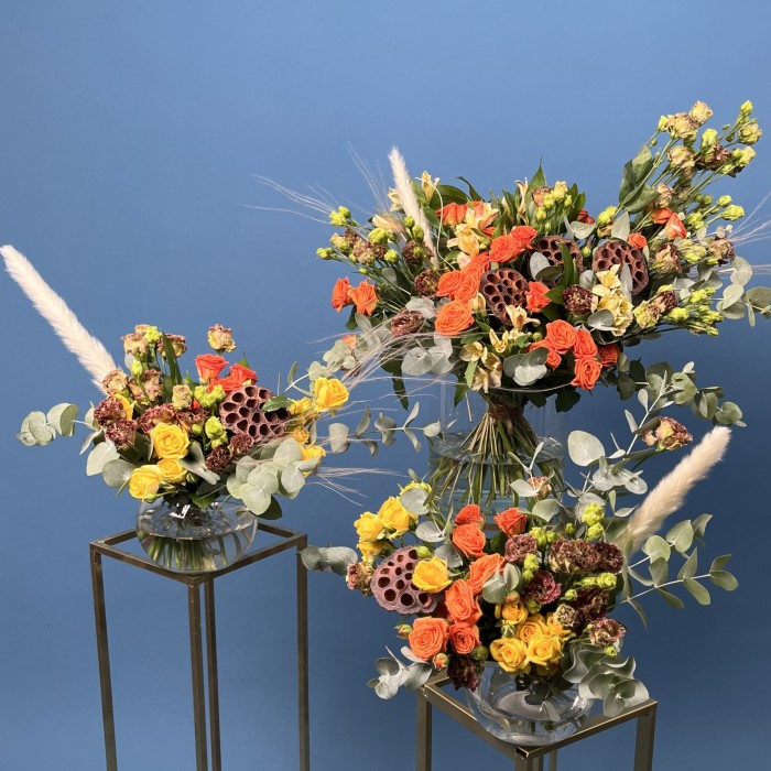 Сет из трех интерьерных композиций Обаяние Природы