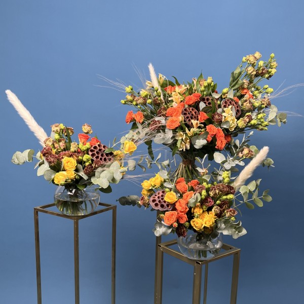 Сет из трех интерьерных композиций Обаяние Природы