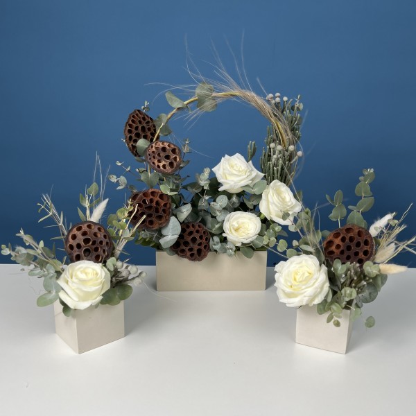 Сет из трех интерьерных композиций Стиль и Свежесть