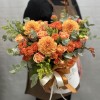 Букет дня в коробке Стильный Сюрприз