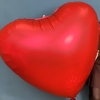 Шар сердце красное гигант