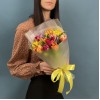 15 пионовидных тюльпанов микс