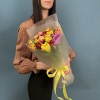 25 пионовидных тюльпанов микс