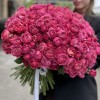 101 кустовая пионовидная роза Вишневая Джульетта