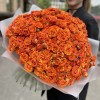 101 огненная кустовая Роза Смэшинг 40 см