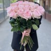 25 ароматных розовых роз Пинк Охара 50 см