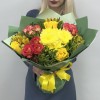 Букет с розами Яркий всплеск