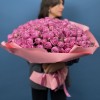 101 кустовая пионовидная Роза Мисти Баблс 40 см