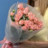 5 кустовых пионовидных роз Амэйзинг Мэджик 50 см