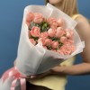 7 кустовых пионовидных роз Амэйзинг Мэджик 50 см