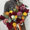 Букет дня с красными розами Лава