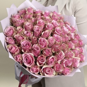 Букет дня нежный микс роз