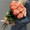 11 пионовидных роз Кахала 60 см