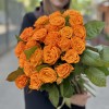 25 оранжевых роз Элеганс 60 см