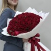 101 красная роза 50 см