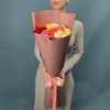 11 ярких роз MIX 60 см