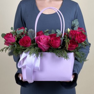 Букет дня в коробке Просто так