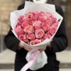 25 розовых роз Алани микс