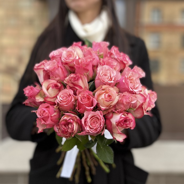 Розы микс Алани 40 см
