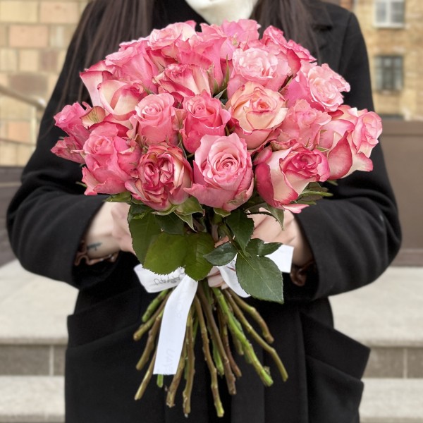 Розы микс Алани 40 см