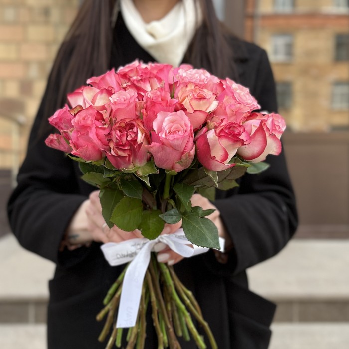 Розы микс Алани 40 см