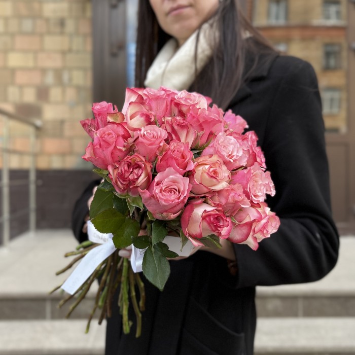 Розы микс Алани 40 см
