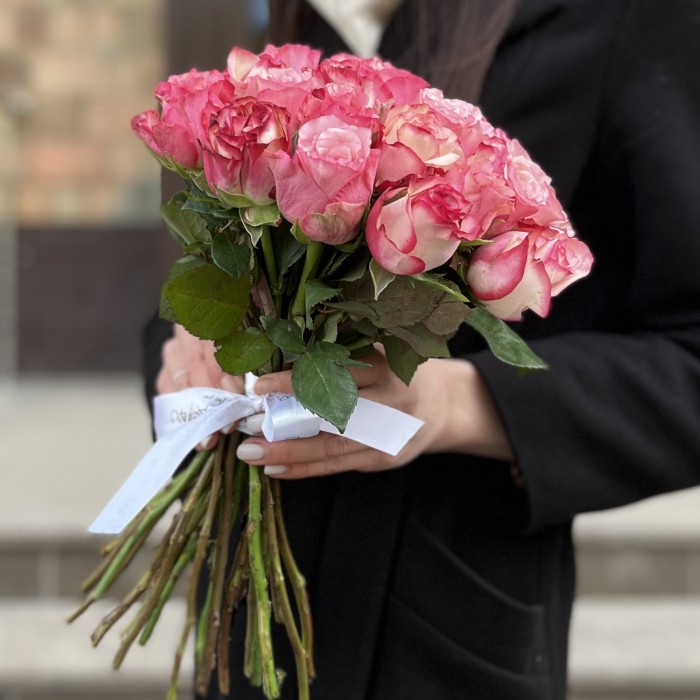 Розы микс Алани 40 см