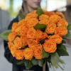 35 оранжевых Роз Элеганс 60 см