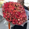 51 яркая кустовая роза Саммер Дэнс