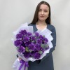 25 фиолетовых гвоздик Мунстрайк