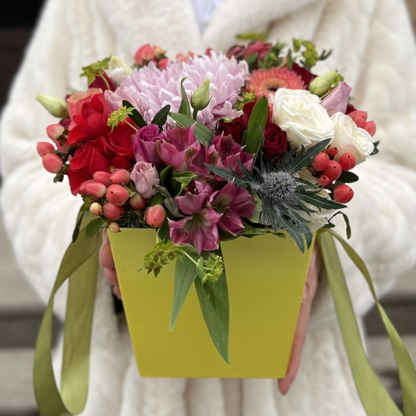 Яркий MIX в квадратной коробке