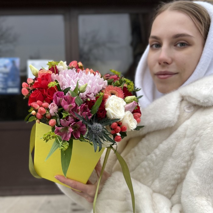 Яркий MIX в квадратной коробке