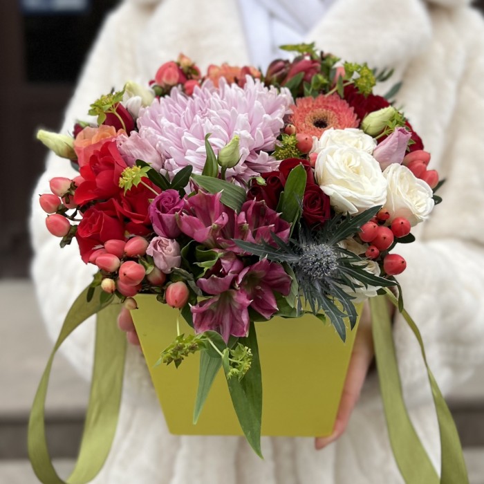 Яркий MIX в квадратной коробке