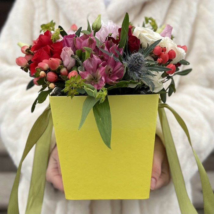 Яркий MIX в квадратной коробке