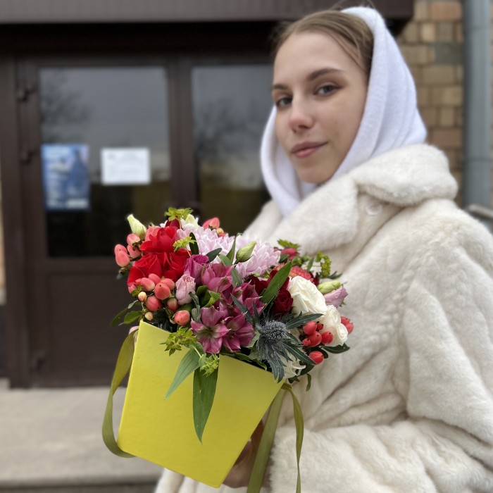 Яркий MIX в квадратной коробке