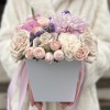 Нежный MIX в квадратной коробке