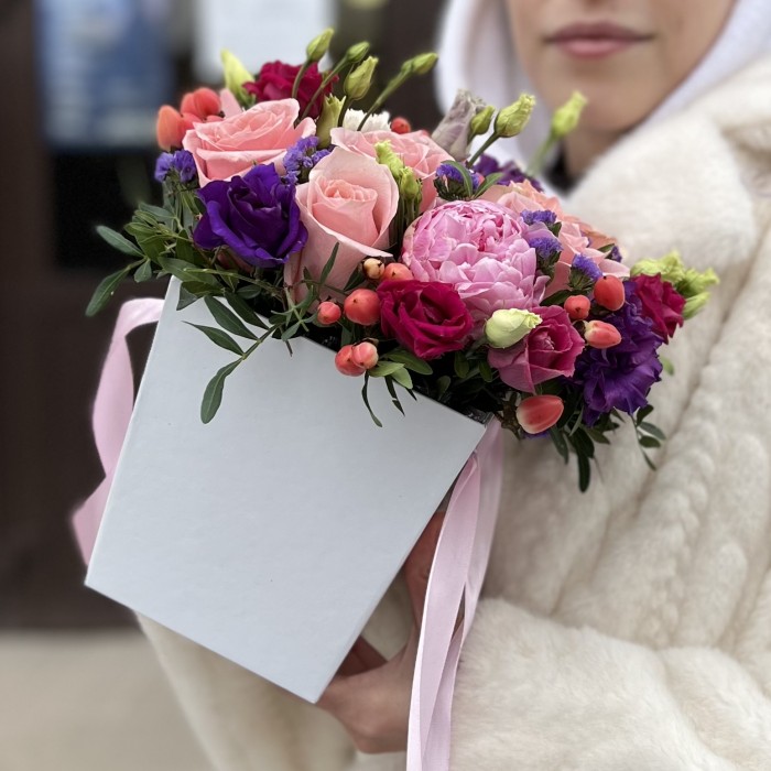 Яркий MIX в квадратной коробке