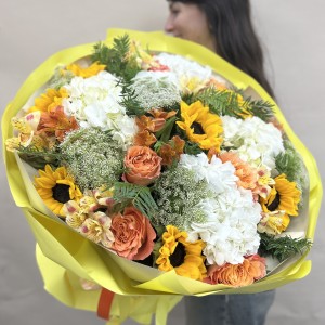Букет дня Оранжевое настроение