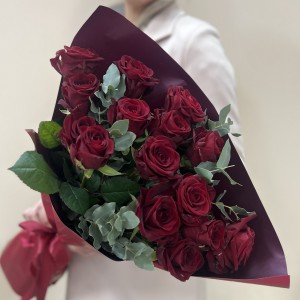 Букет дня с розами Летняя магия