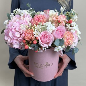 Букет дня в коробке Восторг