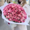 101 розовая Роза Алани микс 40 см