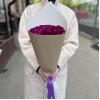 25 фиолетовых гвоздик