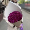 25 фиолетовых гвоздик