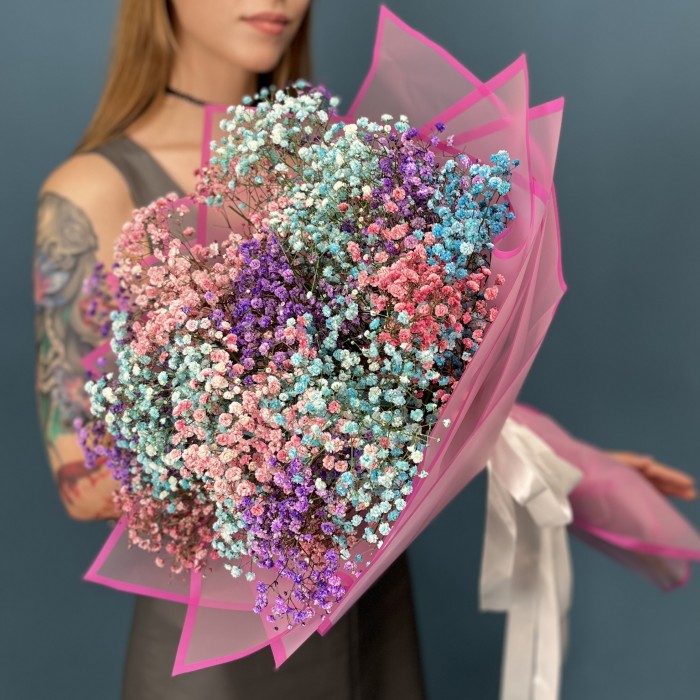 15 нежных гипсофил MIX