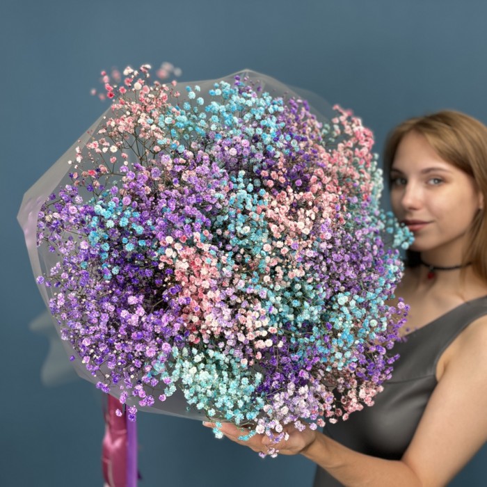 25 нежных гипсофил MIX