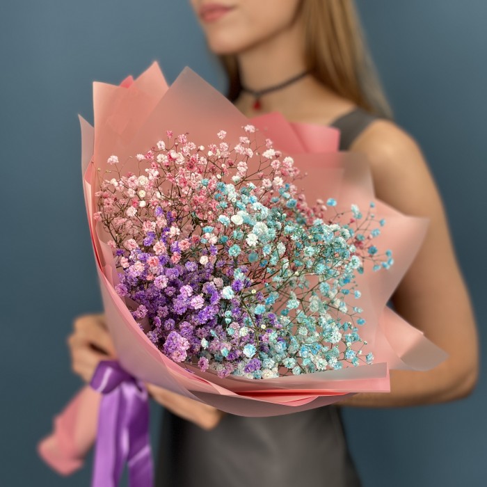 3 нежные гипсофилы MIX