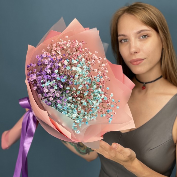 3 нежные гипсофилы MIX